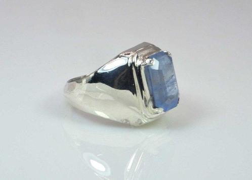 Sans Prix de Réserve - Bague Argent Aigue-marine, Handtassen en Accessoires, Ringen