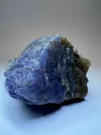 128,65 ct - Tanzanite bleue brute naturelle non traitée -