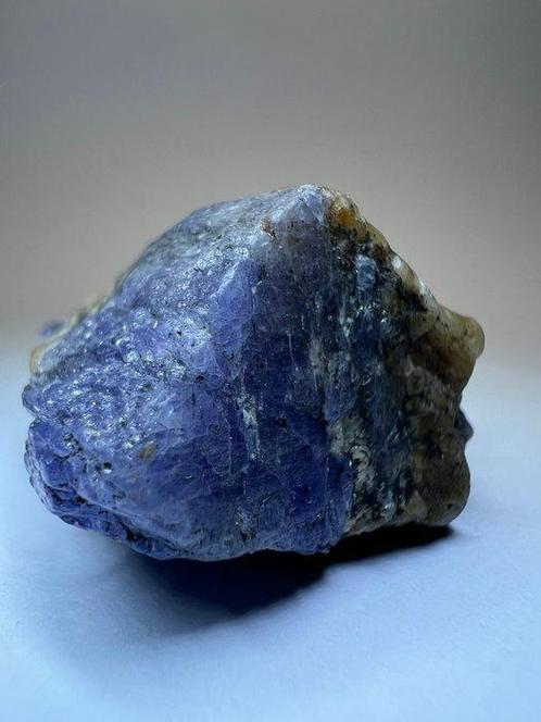 128,65 ct - Tanzanite bleue brute naturelle non traitée -, Verzamelen, Mineralen en Fossielen