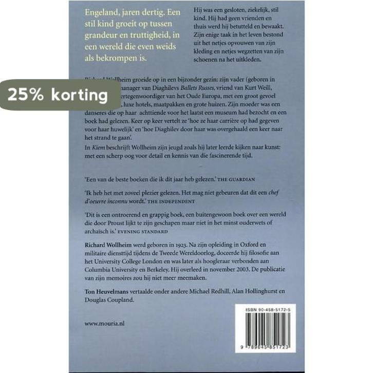 Kiem 9789045851723 R. Wollheim, Boeken, Romans, Gelezen, Verzenden