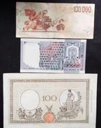 Italie. - 3 Banknotes - Various Dates (Sans prix de réserve)