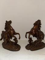 coustou - Beeld, Marly Horses Set of 2 - 45 cm - Brons, Antiek en Kunst