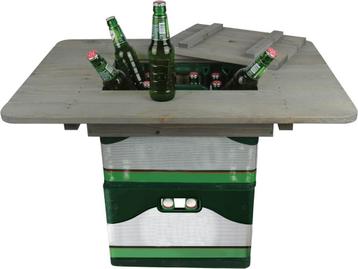 NIEUW - Bierkrat tafel