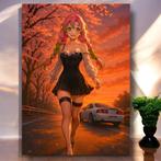 Makayhos - [Canvas] Mitsuri – Sakura Sunset Walk