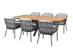 4 Seasons Outdoor Calpi tuinset antraciet met Minerva, Nieuw