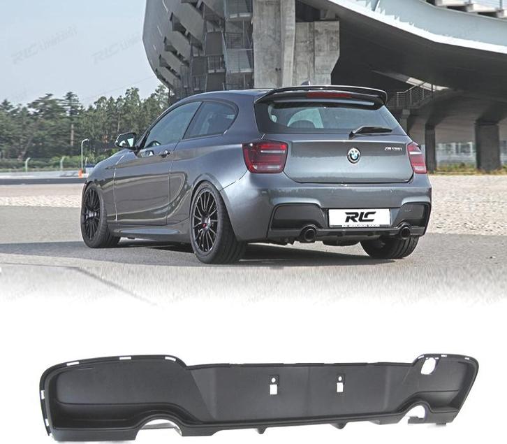DIFFUSEUR BMW F20 F21 11-15 LOOK M PERFORMANCE DOUBLE SORTIE, Auto-onderdelen, Carrosserie, Verzenden
