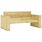 vidaXL Tuinbank 179 cm geïmpregneerd grenenhout, Tuin en Terras, Tuinsets en Loungesets, Verzenden, Nieuw