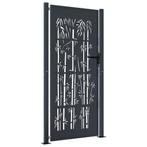 Poort Bamboe 105x180 cm | Retour Deal | -40% (tuinpoort), Met poort, Verzenden, Nieuw, Tuinhek