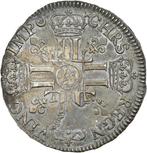 France. Louis XIV (1643-1715). 1/2 Écu 1691-B, Rouen