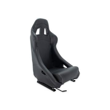 Universele race stoel met slider zwart lederlook B8499 beschikbaar voor biedingen