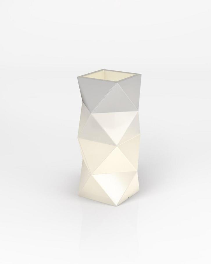 Polyethyleen Bloempot Wit | OP = OP | 46% Korting!, Jardin & Terrasse, Pots de fleurs, Envoi