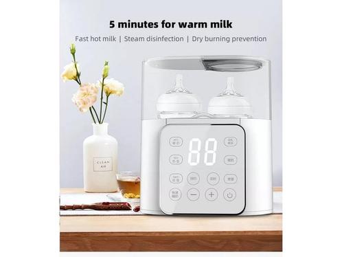 Dubbele flessenverwarmer - Mulitfunctioneel - Melkwarmer -, Huis en Inrichting, Woonaccessoires | Overige, Nieuw, Verzenden