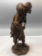 Figuur - Shepherd - Gegoten messing