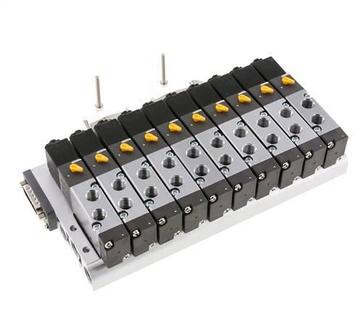G1/8 10x Terminal de vanne pneumatique 24V DC, Verzenden