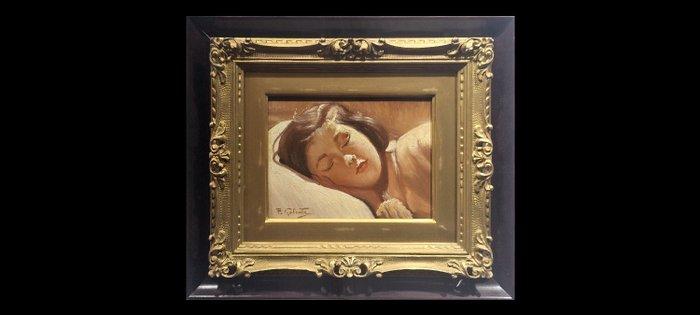 Francesco Galante (1884-1972) - Mia Figlia, Antiek en Kunst, Kunst | Schilderijen | Klassiek