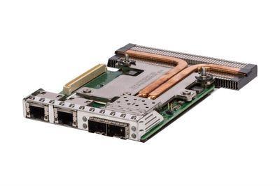Dell Intel X710 + i350 Quad-Port 2x 10Gb SFP+, 2x RJ45 NDC, Computers en Software, Netwerkkaarten, Intern, Refurbished, Verzenden