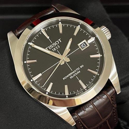 Tissot - Powermatic 80 Silicum - T127.407.16.051.01 -, Handtassen en Accessoires, Horloges | Heren