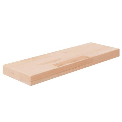 vidaXL Plank 60x20x4 cm onbewerkt massief eikenhout