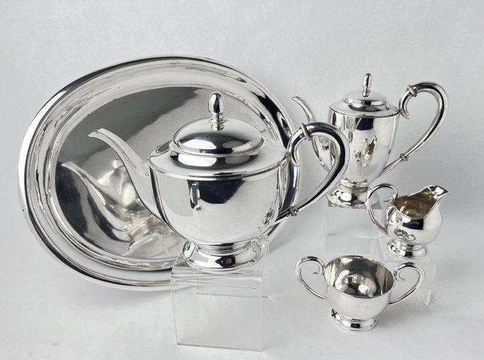 Service à café (5) - refined classical style - Argent 835 -, Antiek en Kunst, Antiek | Zilver en Goud