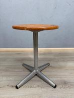 Kruk - Metaal, Hout - Vintage industriële kruk, Antiek en Kunst