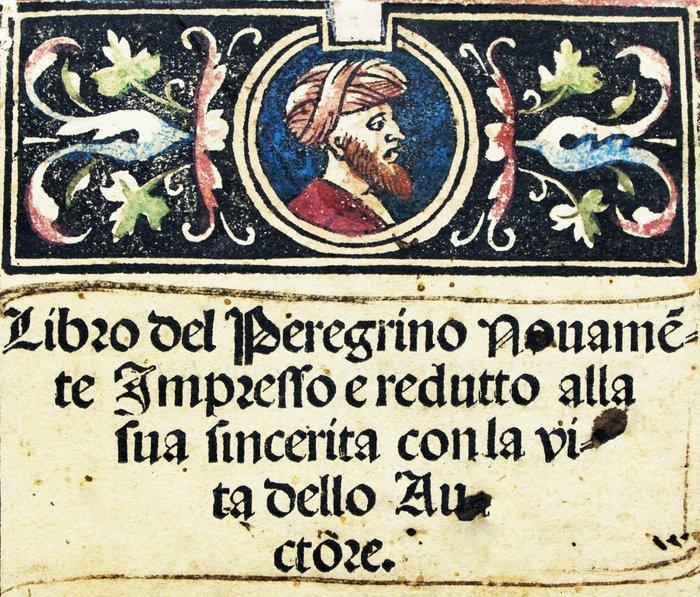Caviceo - [Post Incunable] Libro del Peregrino - 1516, Antiek en Kunst, Antiek | Boeken en Manuscripten