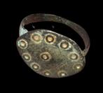 Laat-Romeins / Vroeg-Byzantijns Brons ring - Europees