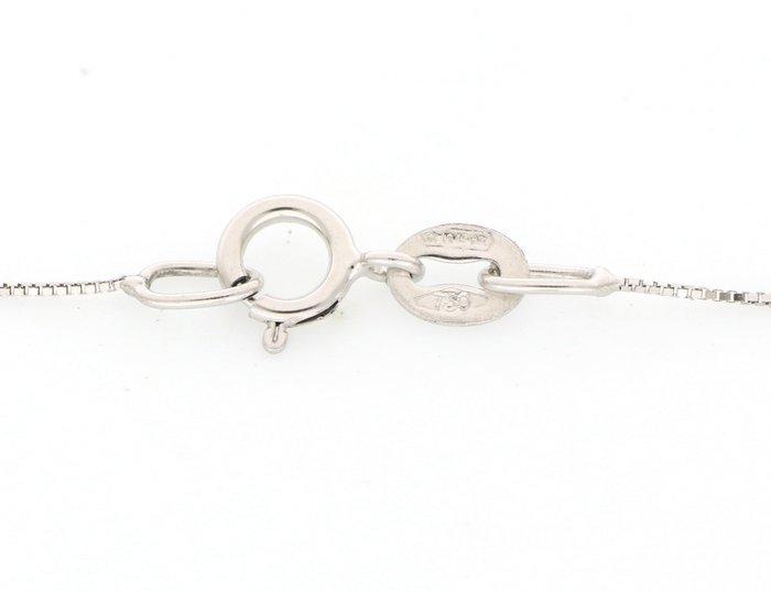 Zonder minimumprijs - Oorbellen - 18 karaat Witgoud -, Bijoux, Sacs & Beauté, Boucles d'oreilles