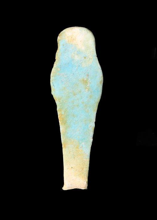 Oude Egypte, late periode Faience Shabti (Zonder, Antiek en Kunst, Antiek | Overige Antiek
