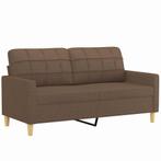 Tweezitsbank Bruin 140cm | Retour Deal 40%, Huis en Inrichting, Zetels | Zetels, Verzenden, Minder dan 75 cm, 150 tot 200 cm, Rechte bank
