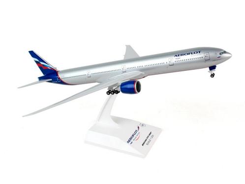 Schaal 1:200 Skymarks SKR807 Boeing B777-300 Aeroflot Rus..., Hobby en Vrije tijd, Modelbouw | Vliegtuigen en Helikopters, Nieuw