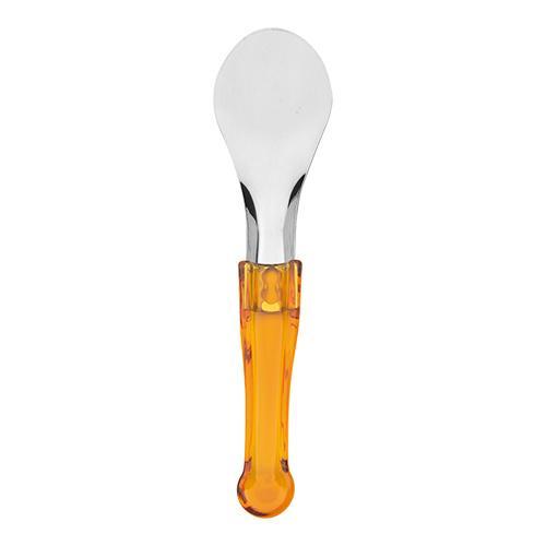 IJsschep/Spatel | RVS | Kunststof | Geel | Handvat | 250mm, Zakelijke goederen, Horeca | Keukenapparatuur, Nieuw in verpakking