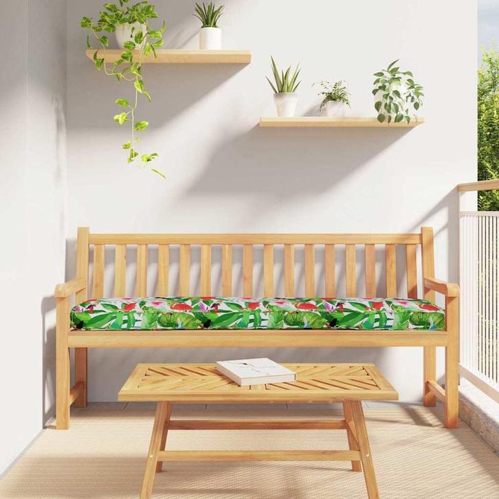 vidaXL Pallet Kussen Tropische Jungle 200 x 40 x 8 cm Oxford, Huis en Inrichting, Woonaccessoires | Kussens, Nieuw, Verzenden