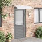 vidaXL Deurluifel 120x75 cm PC grijs en transparant, Tuin en Terras, Verzenden, Nieuw