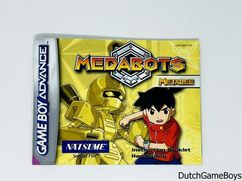 Gameboy Advance / GBA - Medabots - Metabee - USA - Manual, Games en Spelcomputers, Games | Overige, Gebruikt, Verzenden