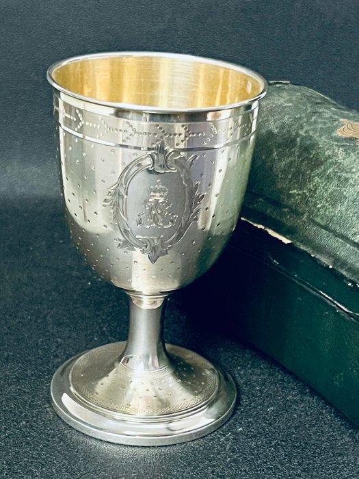 Kelk - .950 zilver, Vermeille - Calice argent poinçonné, Antiek en Kunst, Kunst | Niet-Westerse kunst