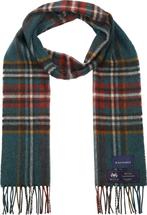 Suitable Sjaal Ruit Merino Wol Petrol maat  Heren, Verzenden, Nieuw, Suitable