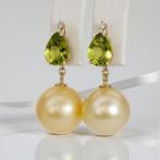 Zonder minimumprijs - Cocktail oorbellen - 14 karaat Geel