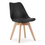 Eetkamerstoel MARK - set van 4 eettafel stoelen - zwart, Huis en Inrichting, Tafels | Eettafels, Ophalen of Verzenden, Nieuw