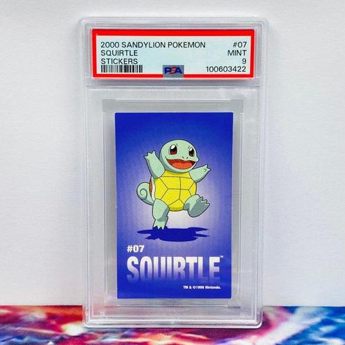 Pokémon Graded card - Squirtle #07 Sandylion Stickers -, Hobby en Vrije tijd, Verzamelkaartspellen | Pokémon