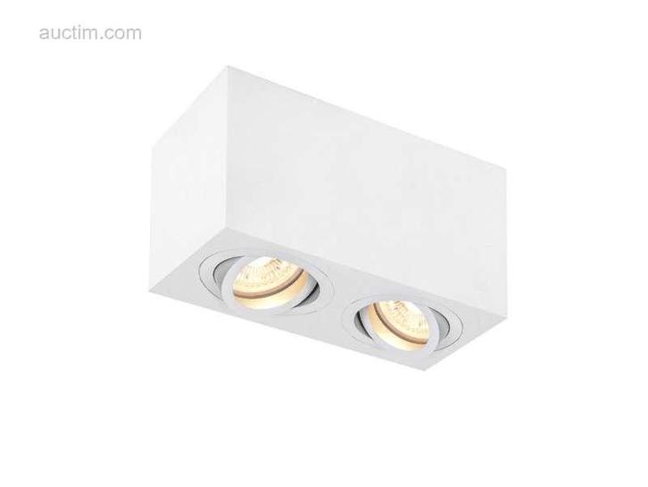 6 x GU10 Opbouwspot Armatuur dual fittingen wit..., Doe-het-zelf en Bouw, Overige Doe-Het-Zelf en Bouw, Ophalen