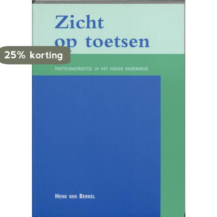 Zicht op toetsen 9789023234647 H. van Berkel, Boeken, Studieboeken en Cursussen, Gelezen, Verzenden