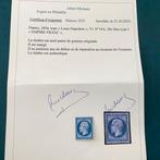 France 1854 - 20 centimes Napoléon Empereur, type I, avec