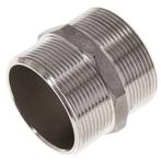 Raccord double G2 en acier inoxydable Joint plat 16bar, Verzenden, Nieuw