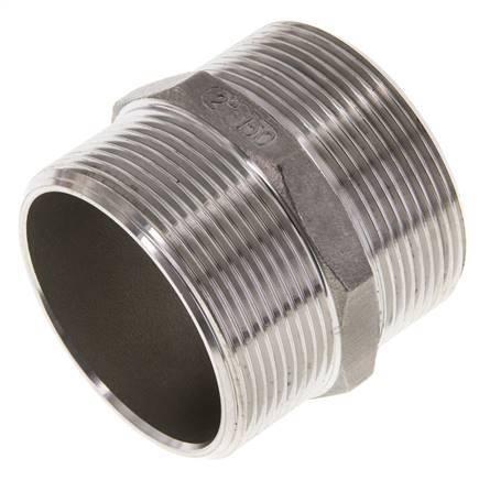 Raccord double G2 en acier inoxydable Joint plat 16bar, Doe-het-zelf en Bouw, Overige Doe-Het-Zelf en Bouw, Verzenden