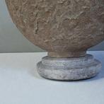 Tafellamp - glasvezel, Steen - Vintage Plexiglas-wereldbol