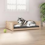vidaXL Hondenmand 105,5x75,5x28 cm massief grenenhout, Dieren en Toebehoren, Honden-accessoires, Verzenden, Nieuw