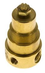 Drukregelaar G1/4 330l/min 0.1-1.5bar/1-22psi Messing CO2, Verzenden, Nieuw
