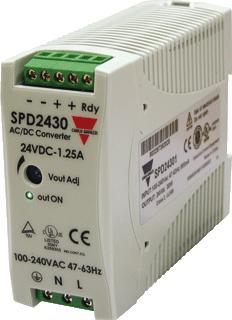 Carlo Gavazzi SPD Gelijkstroomvoeding 24V | SPD24301, Bricolage & Construction, Bricolage & Rénovation Autre, Envoi