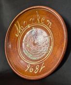 Schotel - Aardewerk - Marken 1896 met Schip