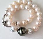 Zonder minimumprijs - Armband Zilver Parel - Parel - Akoya 7, Handtassen en Accessoires, Armbanden, Nieuw